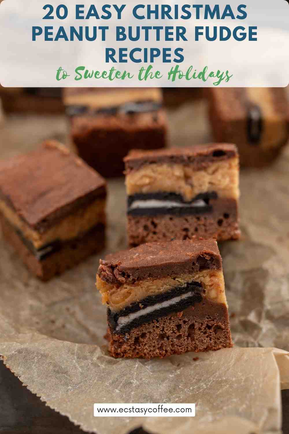 20 Easy Christmas Peanut Butter Fudge Recipes