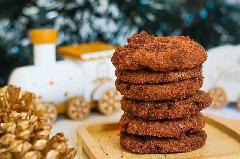 Christmas Chocolate Chip Cookies