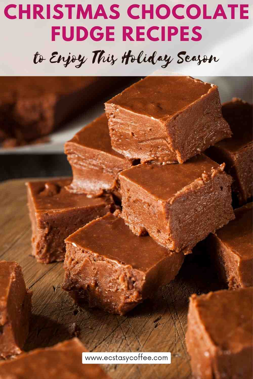 Christmas Chocolate Fudge Recipes to Enjoy This Holiday Season