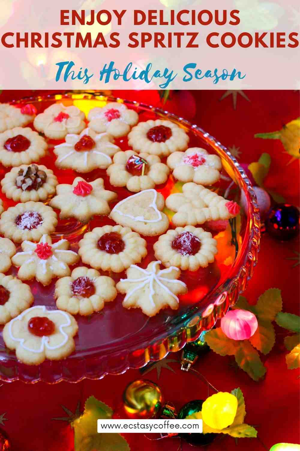 Enjoy Delicious Christmas Spritz Cookies This Holiday Season