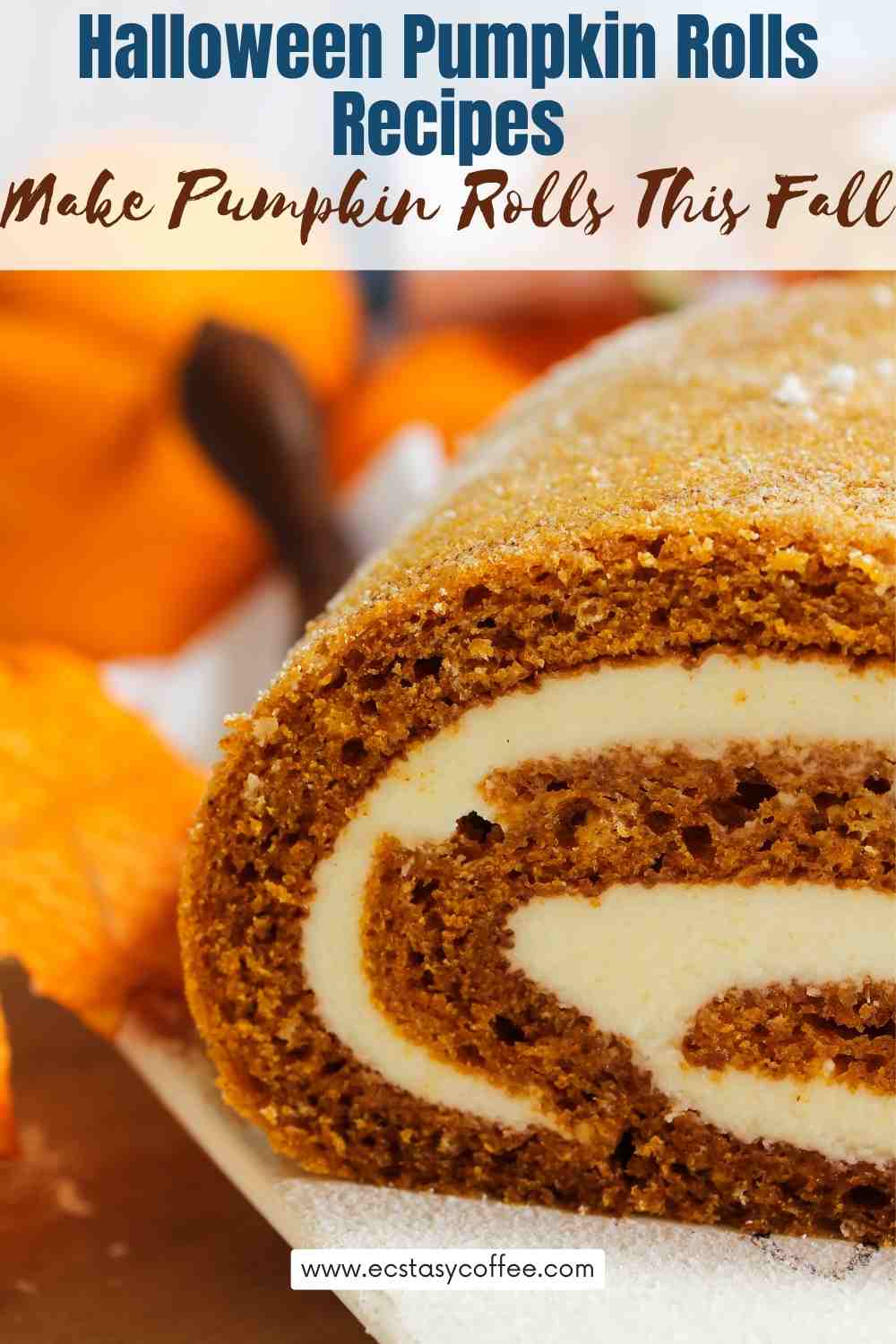 Halloween Pumpkin Rolls Recipes