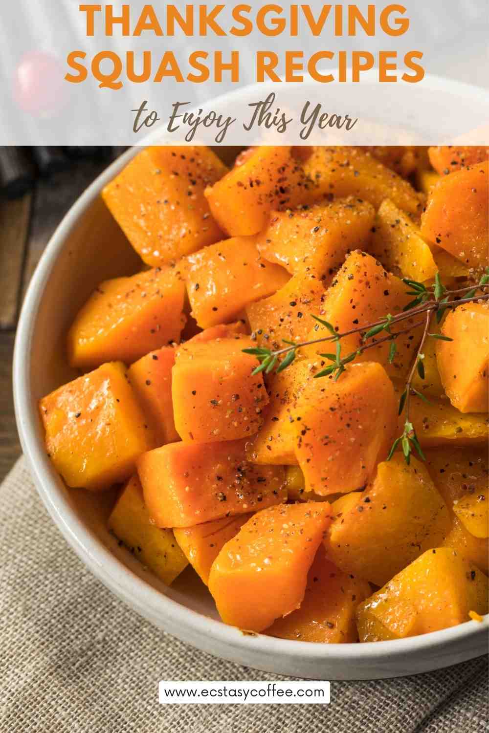 Thanksgiving Squash Recipes