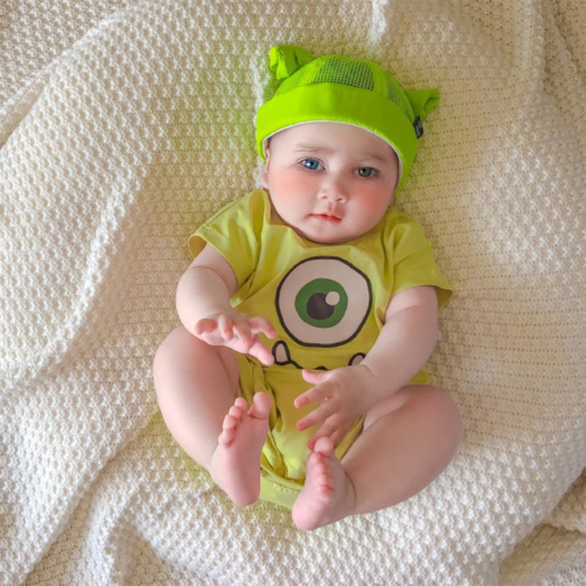 Baby Mike Wazowski Bodysuit