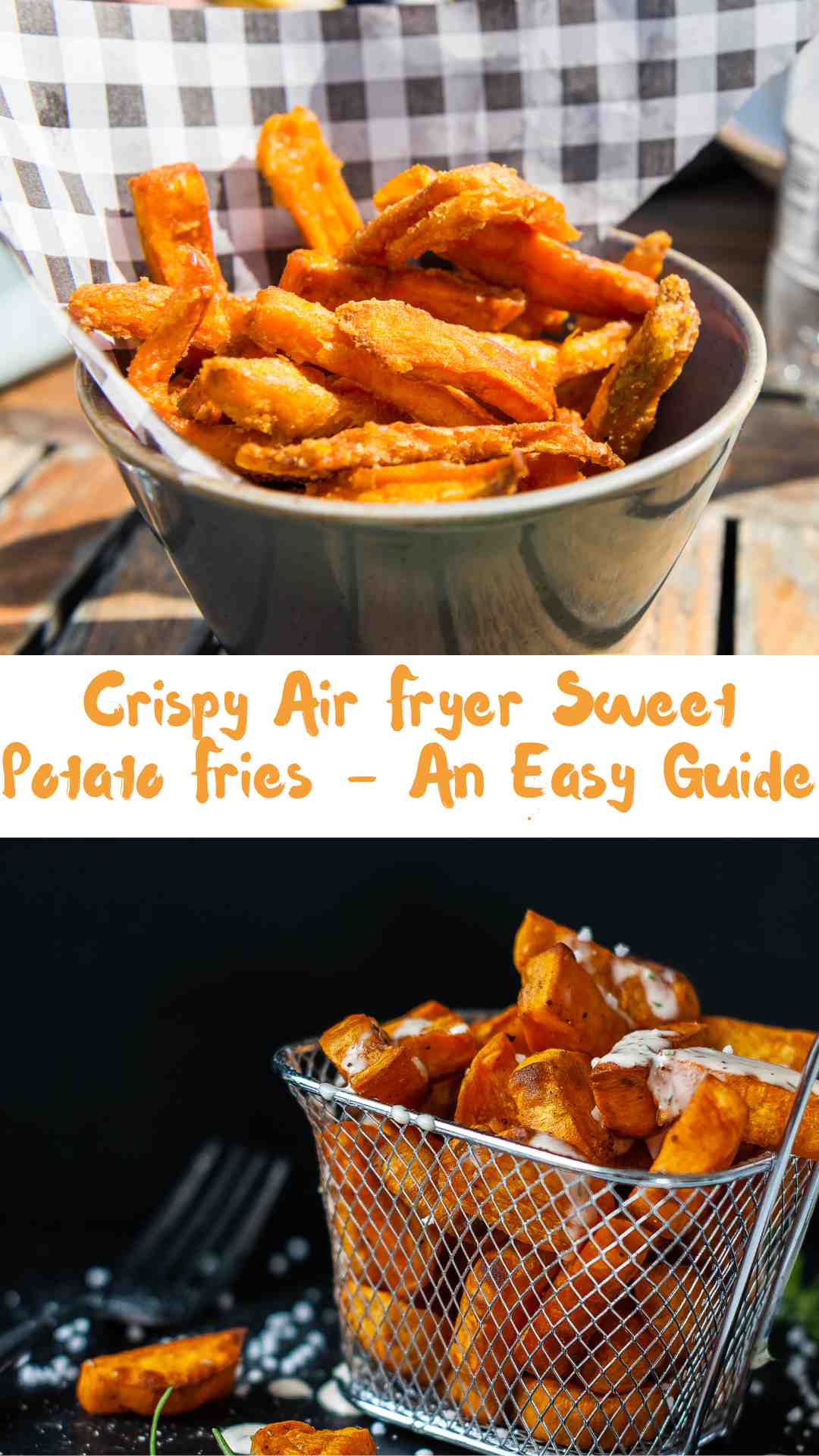 Crispy Air Fryer Sweet Potato Fries