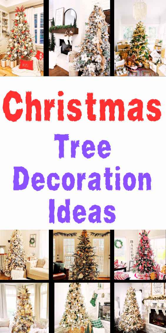 Sparkling Christmas Tree Decoration Ideas