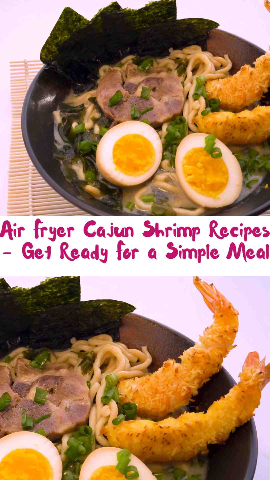 Air Fryer Cajun Shrimp Recipes