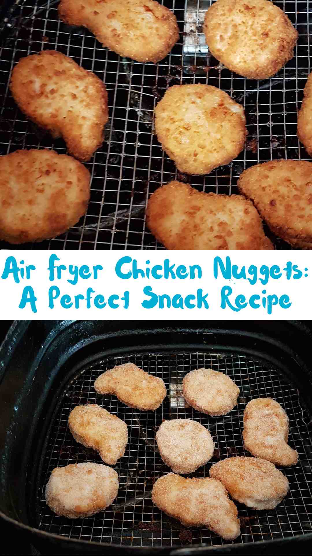 Air-fryer chicken nuggets recipe