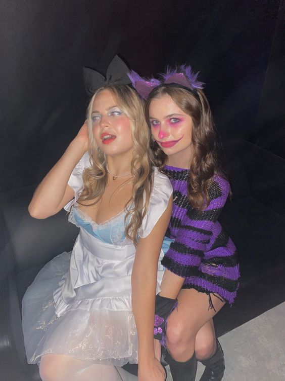 Alice and Cheshire Cat