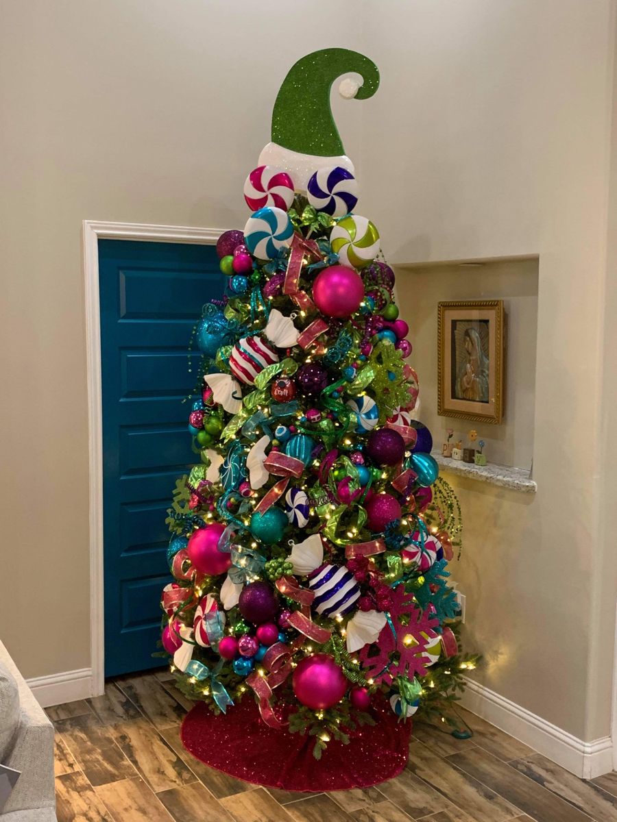 Colorful Candy Christmas tree