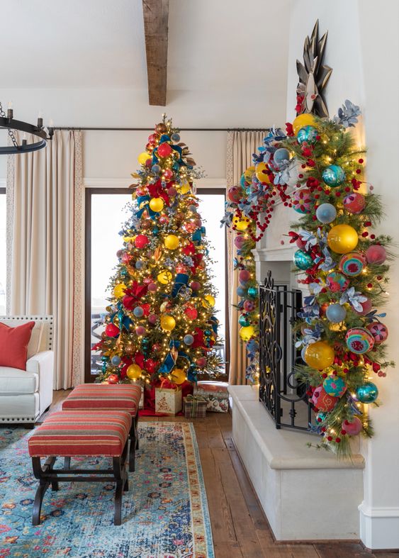 Colorful Christmas Tree