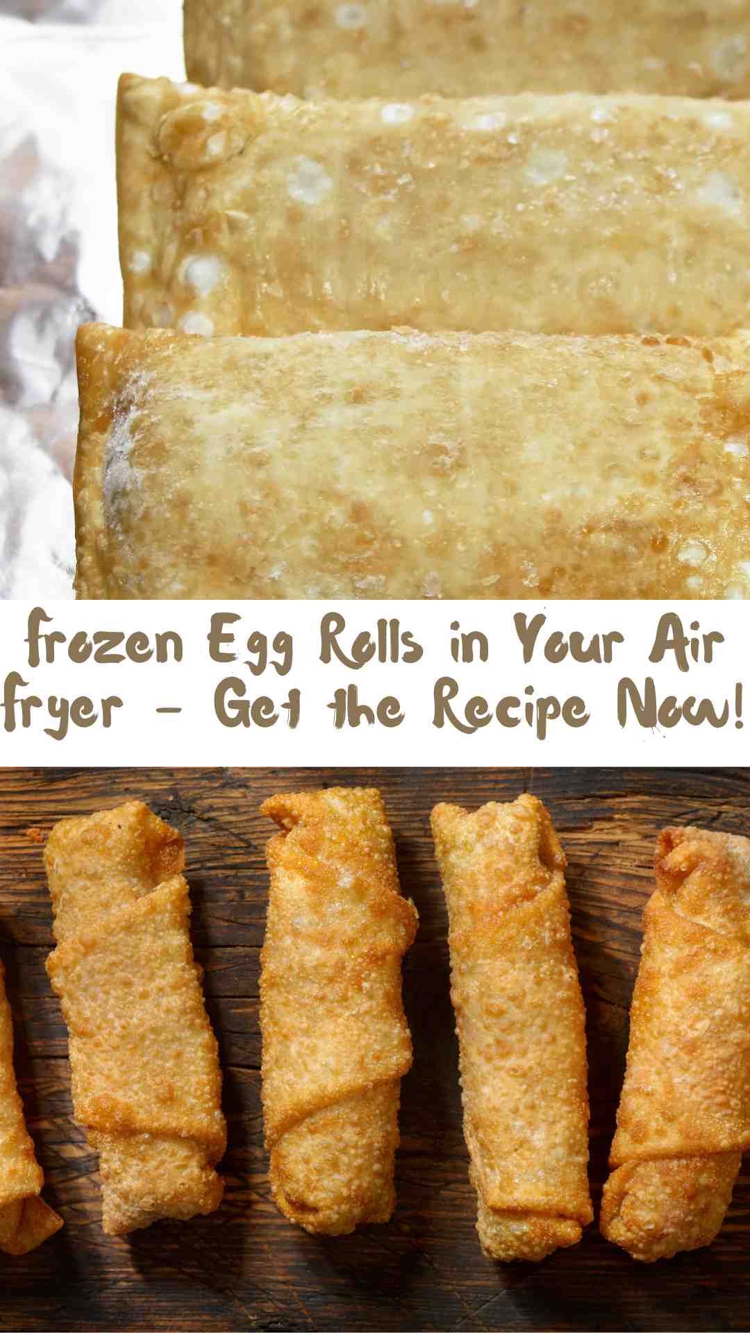 Frozen Egg Rolls in Your Air Fryer