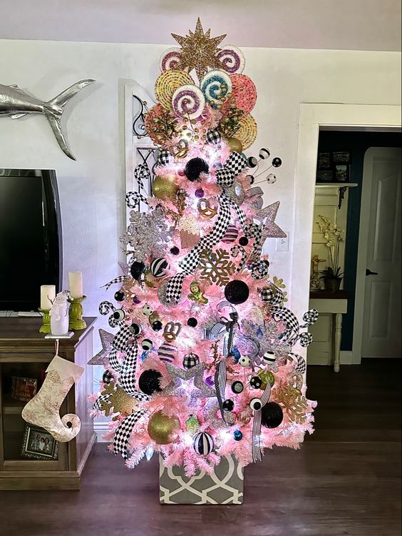 Pink Christmas Tree