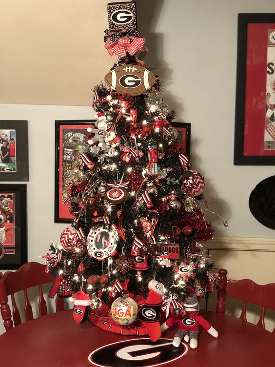 UGA Christmas tree