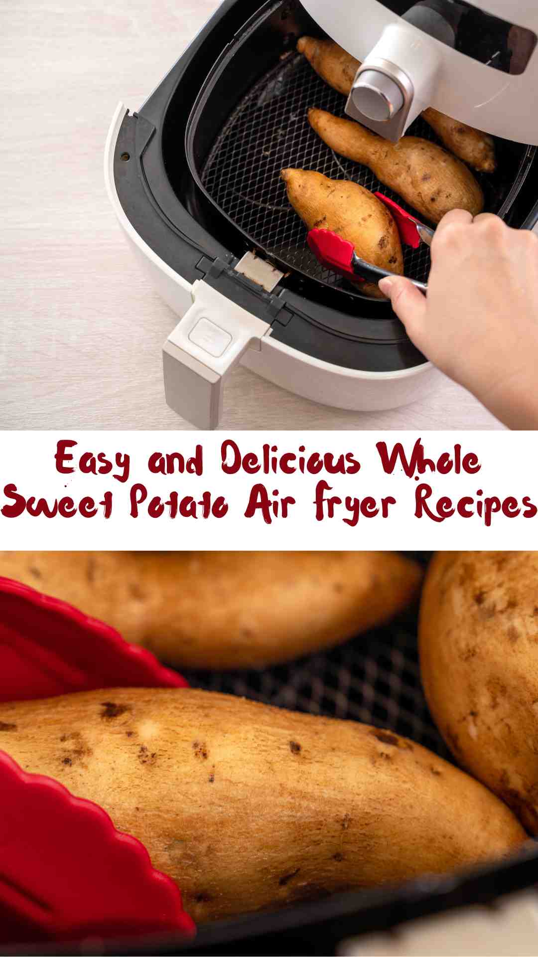 Whole Sweet Potato Air Fryer Recipes