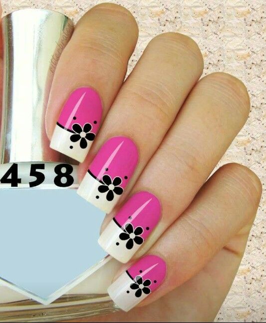 Flowers Nail Art