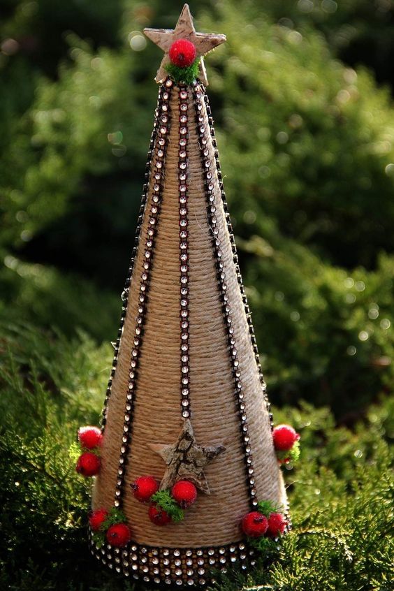 Jute Christmas tree