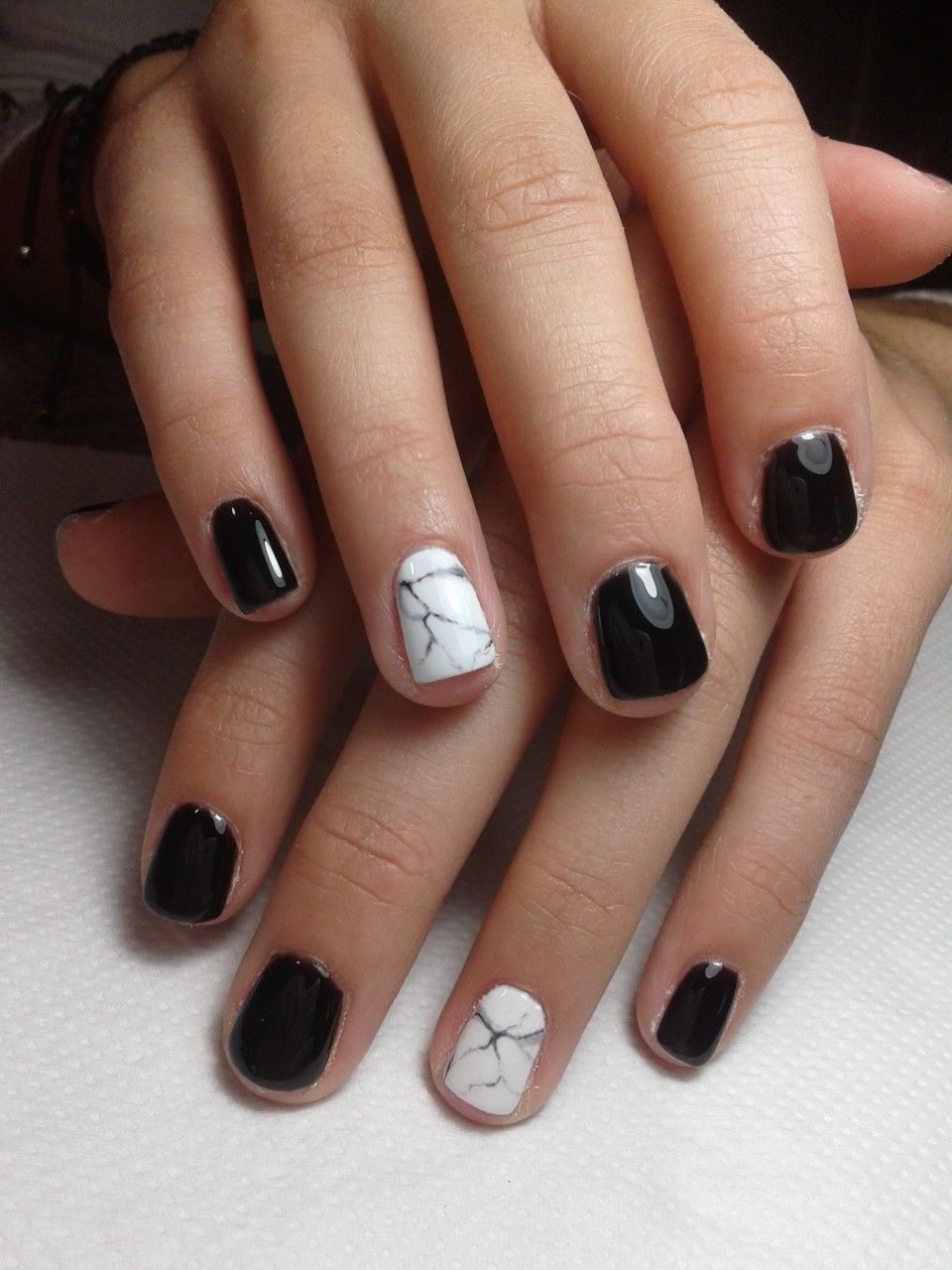 Marble nails