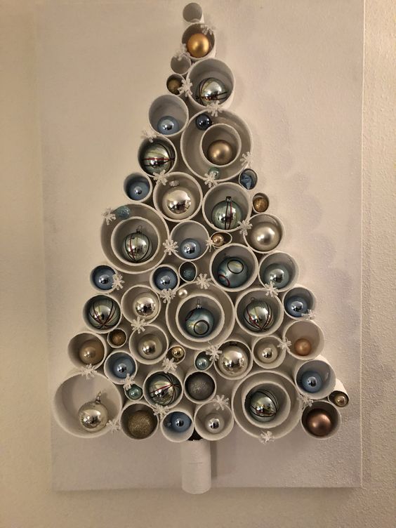 PVC Pipe Christmas Tree