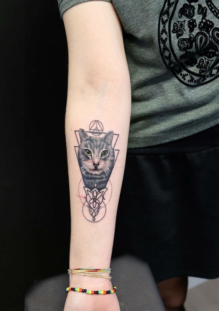 Beautiful Cat Tattoo To Inspire You