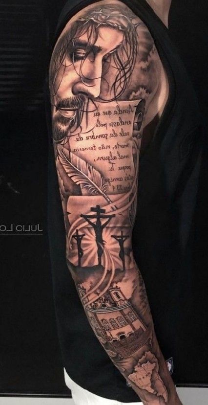 Tattoo of the word 