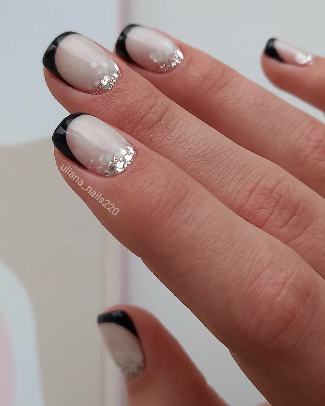 French with glitter