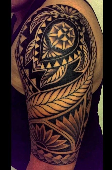 Half-Sleeve Bicep Tattoos