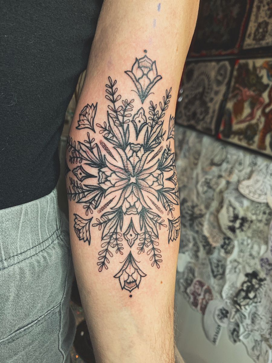 Inner Arm Tattoos with Texture