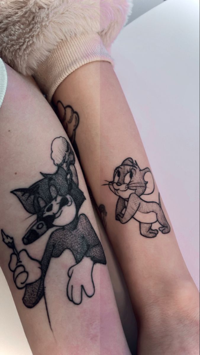 Tom And Jerry Tattoo