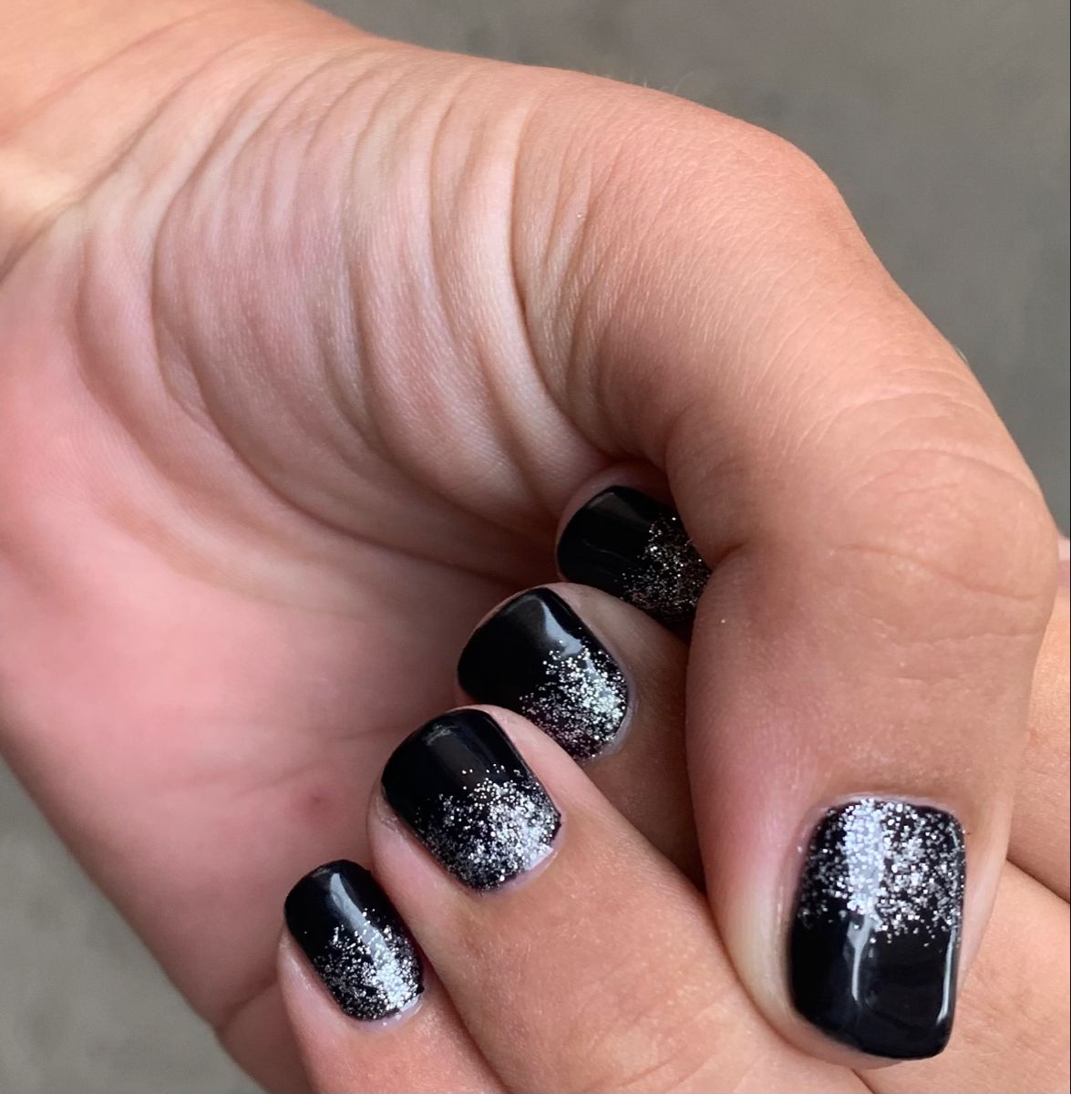 Black nail polish