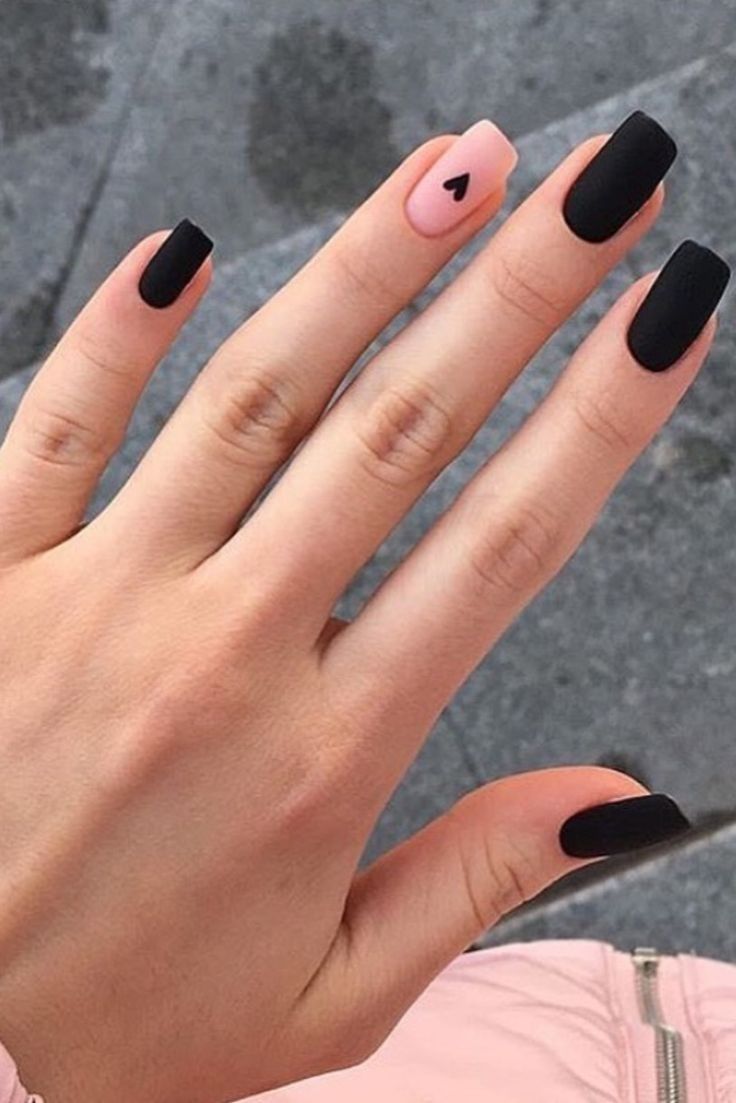 Black nail inspiration