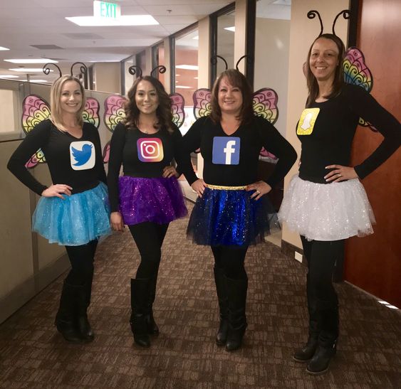 Group Halloween Costume Social Butterflies