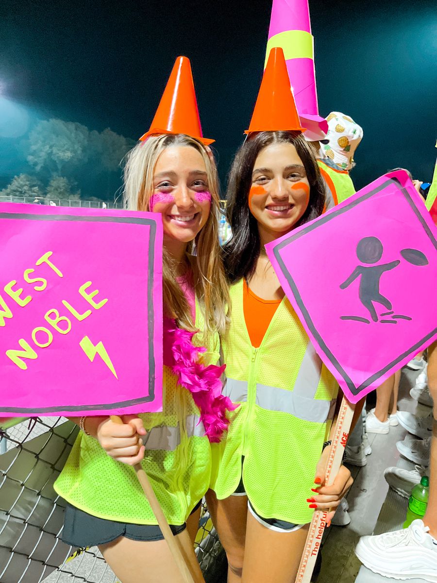 Neon out football game