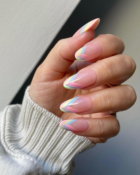 Pastel Tier chevrons