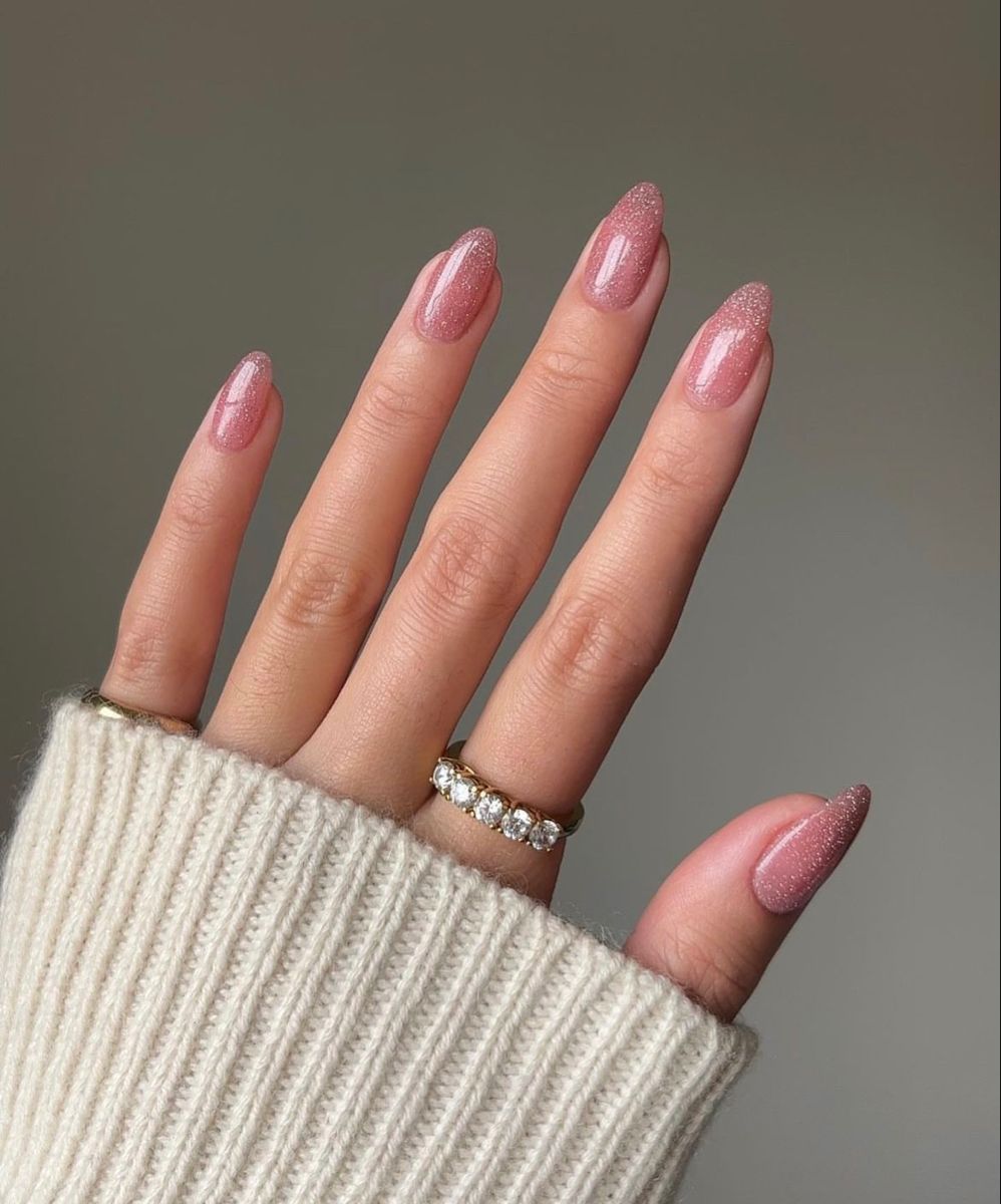 Pink nail polish