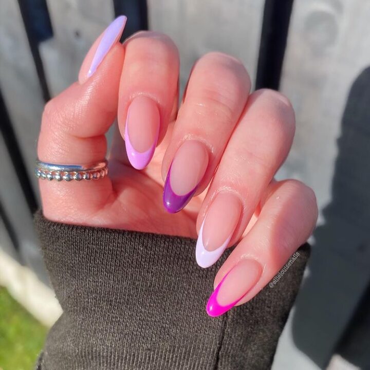 Purple Gradient Tips