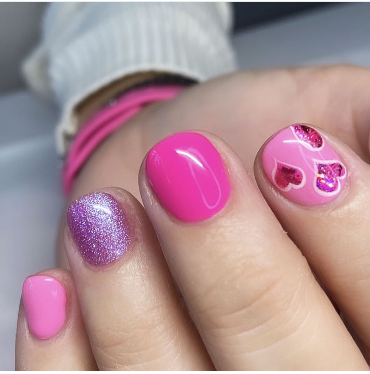 Perfect Heart Nail Designs