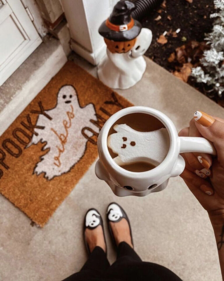 Spooky Vibes Only Welcome Mat