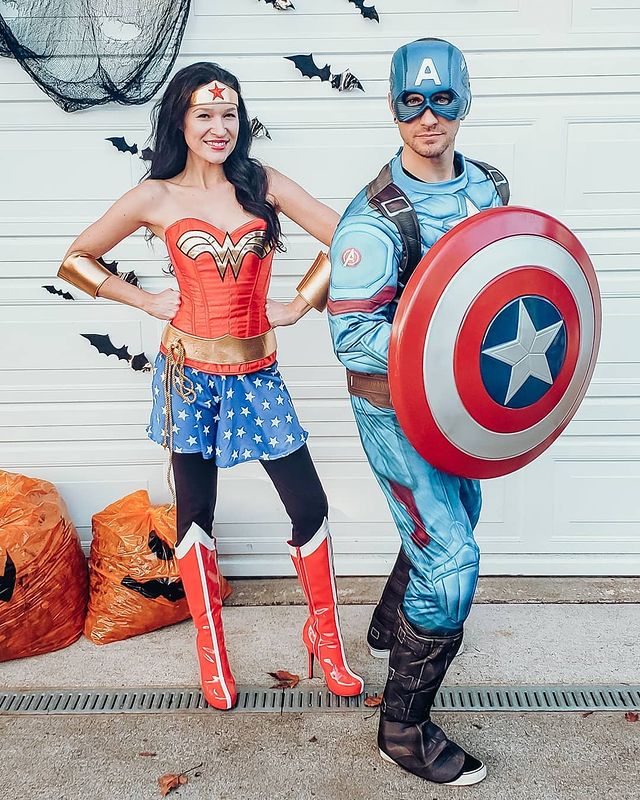 Wonder Women and Captain America