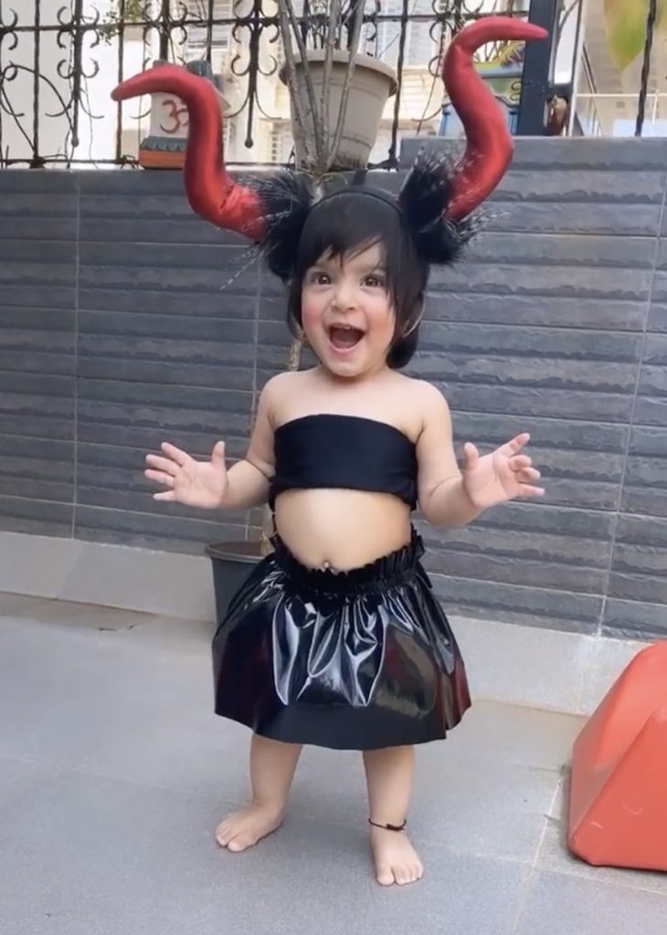 Devil Costume for Baby Girl