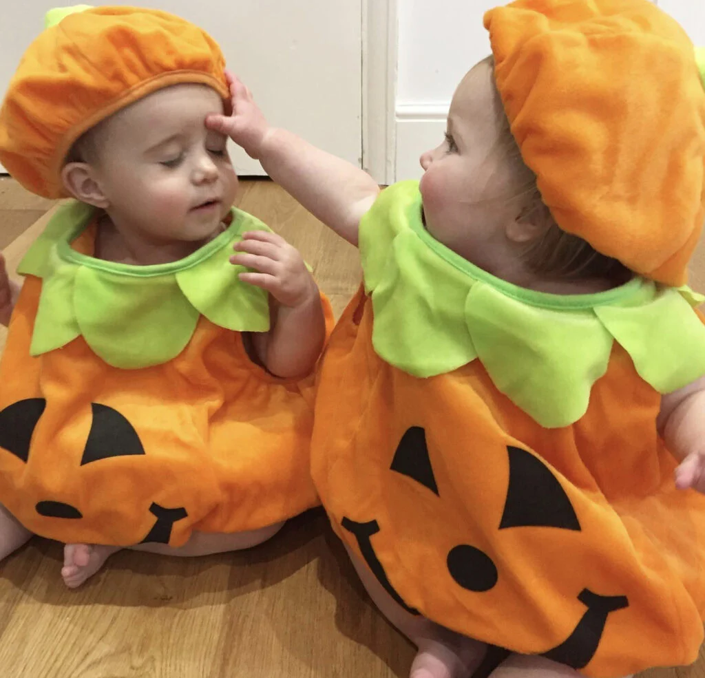 Two Little Jack-O-Lanterns