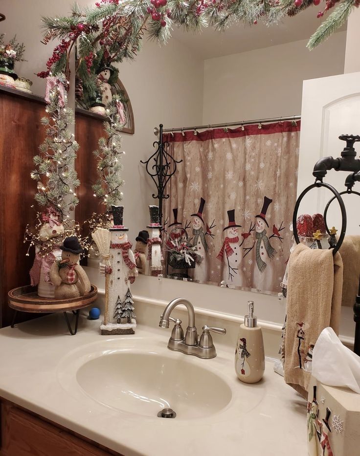 Christmas Bathroom Decor Ideas for Family Fun