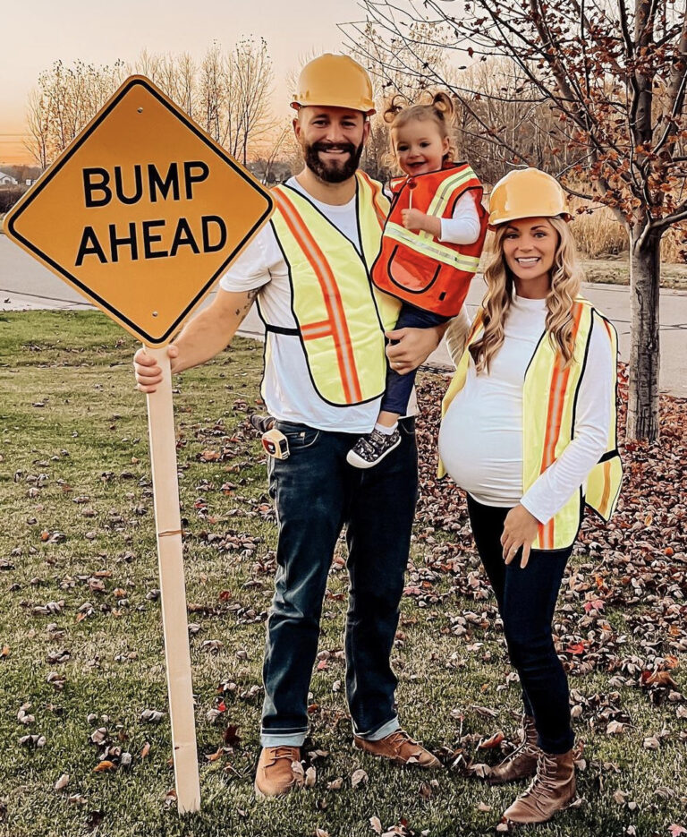 Construction Site Family Costume