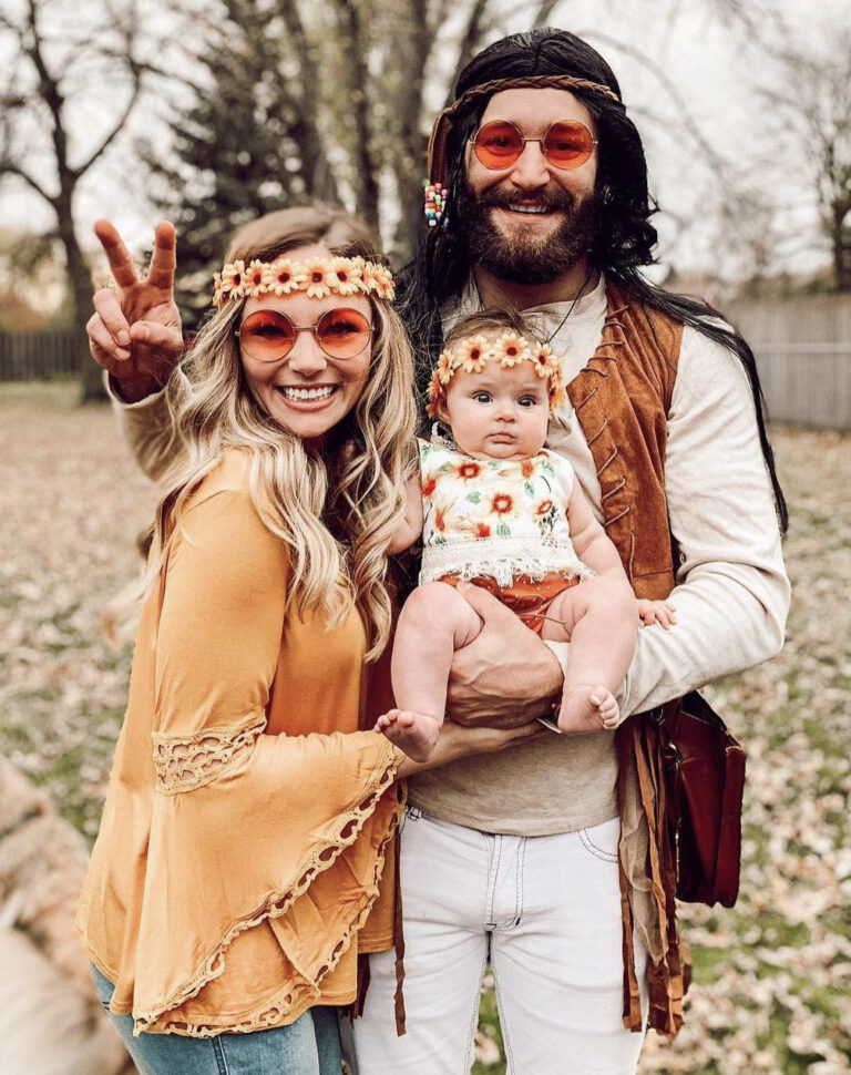 Hippies Family Costume