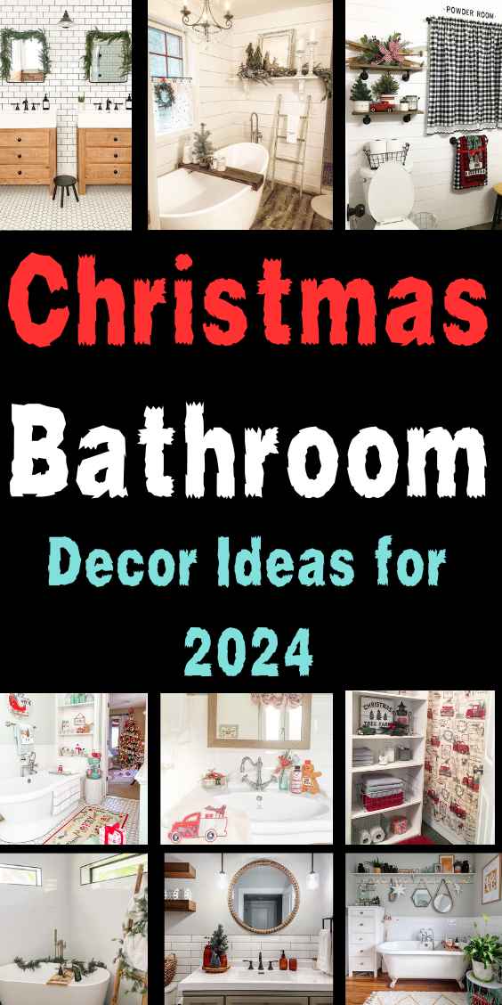 Top Christmas Bathroom Decor Ideas for 2024